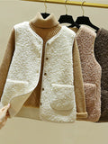 Nukty Loose Warm Lambswool Vest