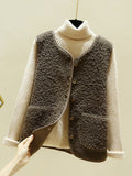 Nukty Loose Warm Lambswool Vest