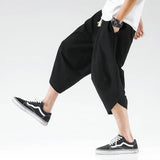 Nukty Streetwear Cross Pants Men’s Harajuku Casual Harem Pants Male Baggy High Quality Jogger Sweatpants Woman Large Size Summer 5XL