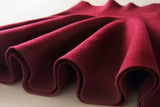 Nukty Autumn Winter European and American Style Women Pleated Bust Skirts Lady Short Skirt Pettiskirt A-line Skirt