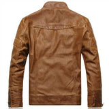 Nukty Mens Leather Jackets Autumn Winter Male Classic Motorcycle High Quality PU Leather Jacket Casual Jaqueta De Couro Masculin 5XL