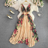 android vs cyberborg dress to impress Fashionable Elegant Elegant Dress Long Skirt Collar Waist Slimming Positioning Printed Word Large Swing Dress Women