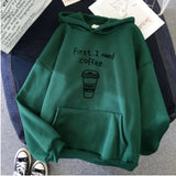 Nukty Sweatshirt Plus Size Sweater Printed New Loose Comfortable Top Women's Colorful Pattern Printed Rope Hooded Sweater