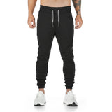 Sports Trousers Men's Drawstring Zipper Pocket Leisure Outdoor Sports Pants Men