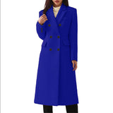 business casual outfits Autumn and Winter Long plus Size Woolen Women's Coat EBay Woolen Coat Seven Colors Size 8 Hair