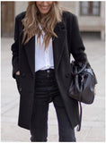 men’s fall fashion 2024 Autumn and Winter Mid-Length plus Size Woolen Women's Woolen Coat Quality Goods
