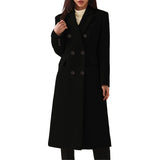 business casual outfits Autumn and Winter Long plus Size Woolen Women's Coat EBay Woolen Coat Seven Colors Size 8 Hair