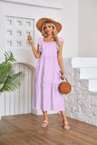 Nukty Women's Clothing Flying Sleeve Square Neck Off-shoulder Pleated Hem Dress