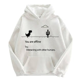 Nukty Sweatshirt Plus Size Sweater Printed New Loose Comfortable Top Women's Colorful Pattern Printed Rope Hooded Sweater
