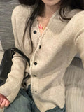 Nukty Fashion Standing Neck Sweater Top New Zipper Slim Fit Sweater Top Women's Solid Button Top