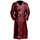 fall outfits women New Autumn and Winter Vintage Leather Men's Medieval Coat