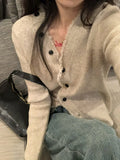 Nukty Fashion Standing Neck Sweater Top New Zipper Slim Fit Sweater Top Women's Solid Button Top