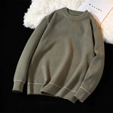 men fall outfits casual Export Autumn and Winter New Men's Simple Casual Pullover Sweater Sweater Top