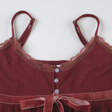 Nukty Cute Coquette Bandage Bow Tees Women Summer Casual Fashion Loose A-line Camis Vintage y2k Crop Top Retro Aesthetic Vest