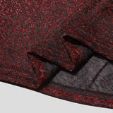 Nukty Summer New European and American Men's Sexy Perspective High Neck Design Sensual and Fun Short Sleeve T-shirt Top