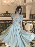 Elegant French White Wedding Party Dress Women Vintage Burgundy Romantic Prom Vestidos Summer Korean A-line Graduation Dresses