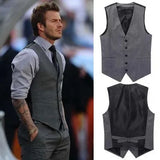 Nukty Men's Large Size Korean Version Slim-fit Suit Waistcoat Men's Wedding Business Vest British Casual Clip Fashion Men