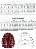Nukty Plaid Jacket for Men Fluffy Fleece Shirt Jacket with Pocket Button-up Faux Fur Sherpa Streetwear Topcoats