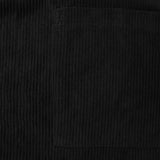 Nukty Autumn New Men's Shirt High Quality Corduroy Leisure Multi-pocket Solid Color Cargo Shirt Cardigan Men's Clothing
