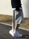 Nukty Summer Men Cotton Gym Bodybuilding Casual Loose Shorts Outdoors Fitness Beach Short Pants Male Brand Sweatpant Men's clothing