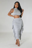 Nukty 2piece set for women sets women 2 piece summer 2 pieces outfits birthday outfit woman tops skirts wholesale clothes