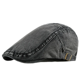 Nukty Brand Oohmy Cotton Denim Newsboy Hats Flat Ivy Gatsby Cabbie Driving Berets Hat Dad Cap for Men Women Vintage Casual Headwear