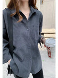 Nukty Plus Size Korean Style Blouses Long Sleeve Clothes Office Autumn Shirt Women Shirts Winter Clothes Elegant Women Blouses