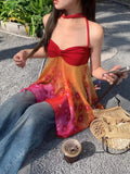 Nukty Neck Strap Dress Women's Summer Slimming and Slimming Skincare Sexy Temperament Top