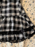 Nukty Y2k Harajuku Lattice Vintage Sleeveless Gothic Punk Summer Dresses Slim Short Dress Lace Sexy Korea Fashion Women Dresses