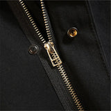 Nukty Spring Men's Windbreaker New Hooded Zipper Jackets Cargo Trench Coat Mens Casual Autumn Fashion Streetwear Cotton Jacket