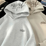 Nukty Brand Embroidery Man Hooded Sweatshirts 2025 New Autumn Winter Motion Mens Hoodie Streetwear Fashion Vintage Clothing