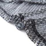 Nukty Men's Hollow Out Mesh Tank Tops Fashion Vests Tassel Sleeveless Streetwear Heavy Craft Perspective Sexy Performance Nightclub