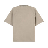 Nukty Cotton Breathable Buttoned Crew Neck Tshirt men Casual Comfort Lightweight Fashion Tee Top Basic Menswear Classic Plain tShirt