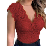 Nukty outfit ideas Women Tops Summer Sexy Lace Crochet Cardigan Casual Solid Color Trend Lace Hollow Out Top For Ladies