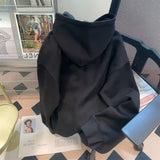 Nukty Hooded Hoodies Men Fashion Ins Loose Korean Style Students Youthful Vitality Cool Teen All-match Patchwork New Autumn Chic