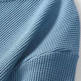 Nukty Autumn Men's Round Neck T-Shirts Fashion Fake-two Pieces Street Long Sleeve T-shirt Sports Athletic Pullover Blouse Tops For Man