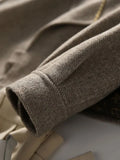 Nukty Women's Coat Woolen Blends Long Sleeve Autumn Short Coats Office Lady Turn-down Collar Thick Loose Winter Jackets for Women