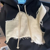 Nukty Hooded Hoodies Men Fashion Ins Loose Korean Style Students Youthful Vitality Cool Teen All-match Patchwork New Autumn Chic