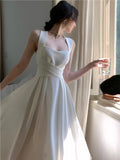 Nukty Women Elegant Midi Bandge Slim Dress Summer New Fashion Lady One Piece Evening Party Prom Femme Clothing Outfits Vestidos