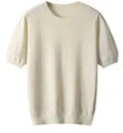 Nukty Korean Superfine Merino Cashmere T-shirt Men Base Layer Merino Shirt Wicking Breathable Short T-shirt Luxury Clothing Big Size