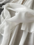 Nukty Summer White Long Dress Women Sexy Off Shoulder Strapless Backless Ruffle Beach Dresses Elegant Ladies Maxi Dresses Vintage Robe