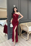 Nukty Women Sexy Backless Slim Split Long Dress Summer Fashion Elegant Sleeveless Off Shoulder Elegant Club Party Mesh Dresses