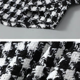Nukty Plaid Jacket Men Plus Size 10XL Jackets Coat Spring Autumn Fashion Casual Black White Plaid Coats Male Big Size 10XL