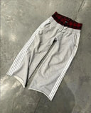 Nukty Vintage Harajuku Style Striped Casual Pants For Men And Women High Waist Straight Leg Loose Fit Hip Hop Sweatpants