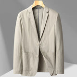 Nukty Spring and autumn business casual suit men fashion trend single coat summer single west light tide