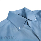 Nukty Men's Italian Collar Shirt, Wrinkle-free, Casual, Fashionable, Slim-fit with A Lapel Design, Branded Clothing, Youth, New