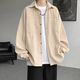 Nukty 2024 Spring Summer Men White Vintage Shirts Mens Harajuku Fashion Oversized Shirt Male Black Casual Streetwear Blouses 5XL
