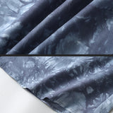Nukty Summer Tie-dye Shirt Men Plus Size Fashion Casual Tie Dye Shirts Male Hawaiian Beach Shirt Big Size 11XL