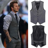 Nukty Men's Large Size Korean Version Slim-fit Suit Waistcoat Men's Wedding Business Vest British Casual Clip Fashion Men