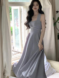 Nukty Korean Elegant Midi Dresses for Women Summer New Evening Party Fashion Slim Female Vestidos Casual 1-piece Bandage Clothes